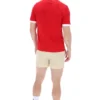 Marconi Essential Ringer-T-Shirt in Chinesisch-Rot
