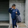 Marineblaue Fila x TALA SKINLUXE Leggings