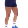 Marineblaue Fila x TALA SKINLUXE Radhose