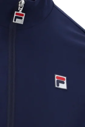 Marineblaue Tennis-Trainingsjacke für Damen