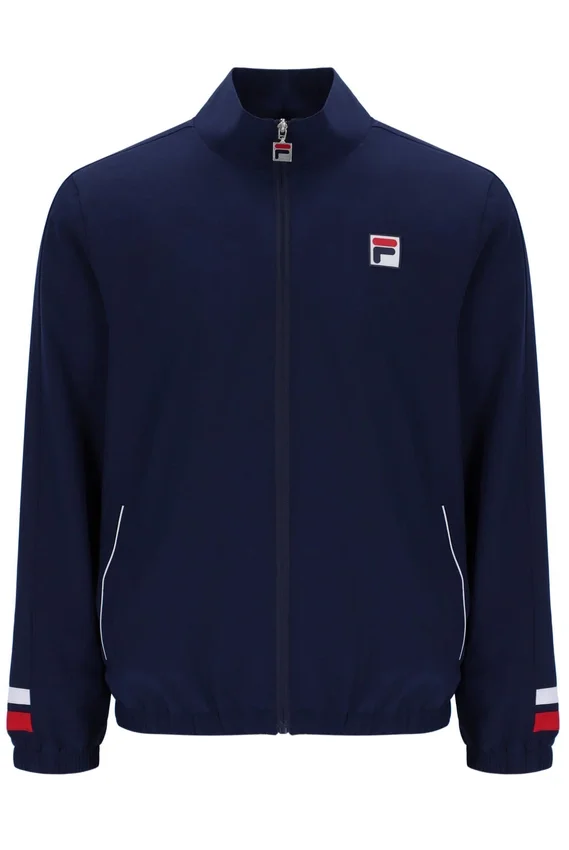 Marineblaue Tennis-Trainingsjacke für Herren