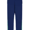 Marineblaue Ventisei-Hose mit geradem Bein