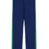 Marineblaue Ventisei-Hose mit geradem Bein