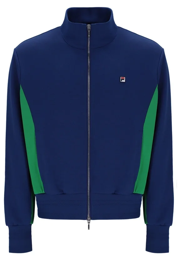 Marineblaue Ventisei-Jacke