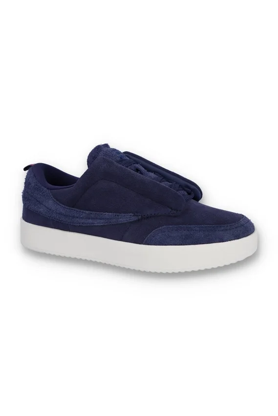 Marineblauer Festa-Sneaker aus Wildleder