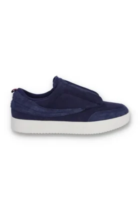 Marineblauer Festa-Sneaker aus Wildleder