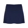 Marineblauer Tennis-Skort mit Schlitz für Damen