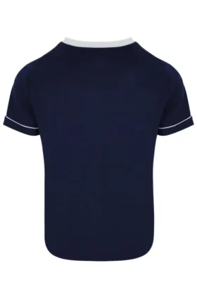 Marineblaues Damen-Tennis-T-Shirt