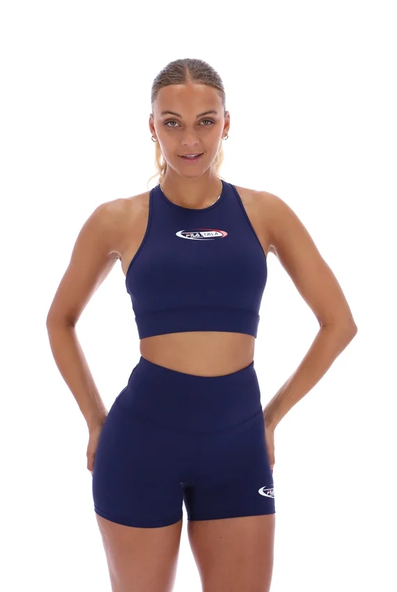Marineblaues Fila x TALA SKINLUXE Sport-Bralette