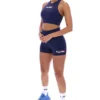 Marineblaues Fila x TALA SKINLUXE Sport-Bralette