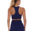 Marineblaues Fila x TALA SKINLUXE Sport-Bralette