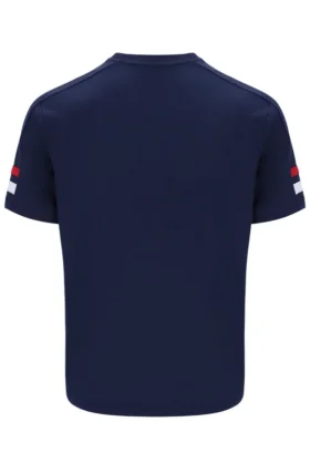 Marineblaues Herren-Tennis-T-Shirt