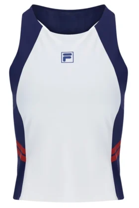 Marineblaues Tennis-Tanktop für Damen