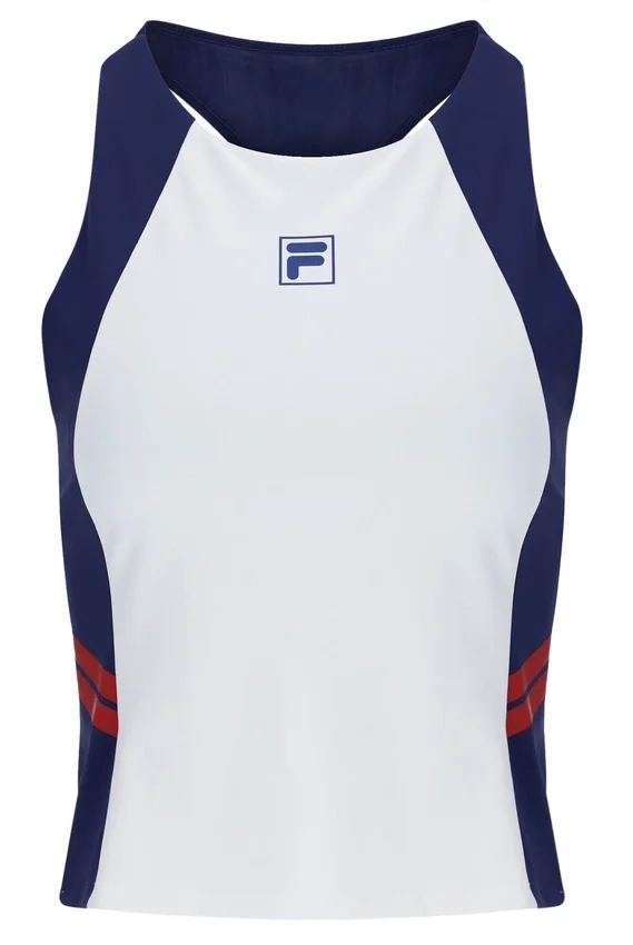 Marineblaues Tennis-Tanktop für Damen