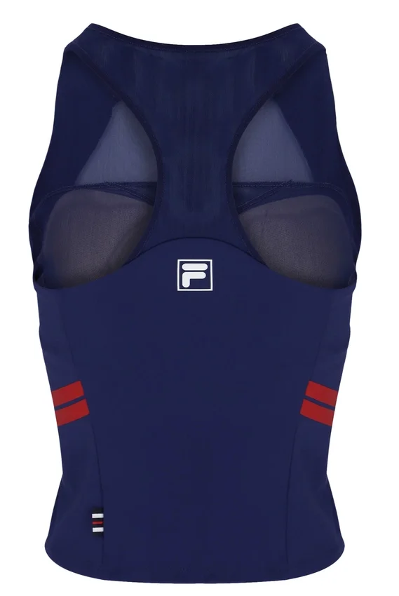 Marineblaues Tennis-Tanktop für Damen