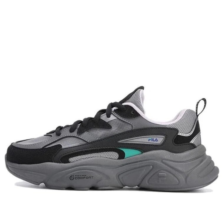 Mars 1S Atmungsaktive Retro-Sneaker „Grau-Schwarz“