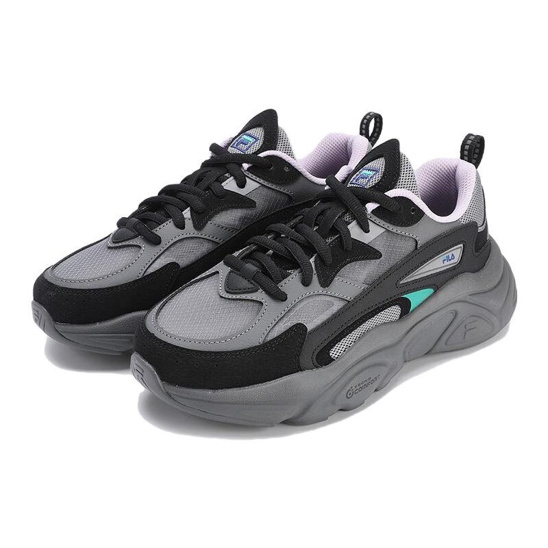 Mars 1S Atmungsaktive Retro-Sneaker „Grau-Schwarz“