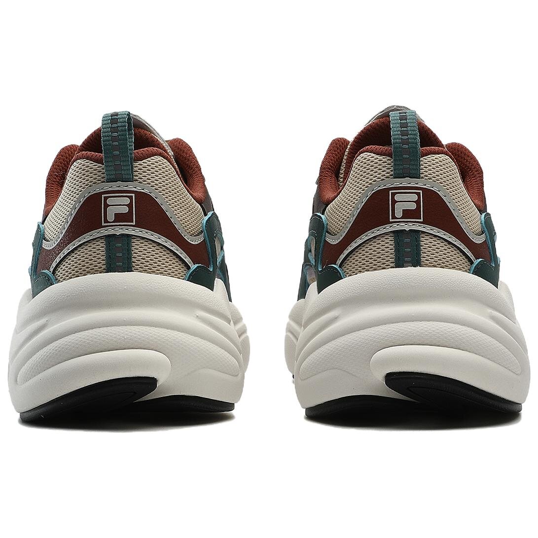 Mars 1S SMU Sneaker „Beige-Braun-Rot“