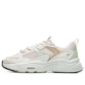Mars 2 Low-Top-Daddy-Schuhe in Weiß/Rosa