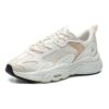 Mars 2 Low-Top-Daddy-Schuhe in Weiß/Rosa