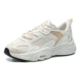 Mars 2 Low-Top-Daddy-Schuhe in Weiß/Rosa