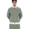 Mathers Herringbone Trainingsjacke in Seeschaum