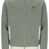 Mathers Herringbone Trainingsjacke in Seeschaum