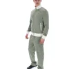 Mathers Herringbone Trainingsjacke in Seeschaum