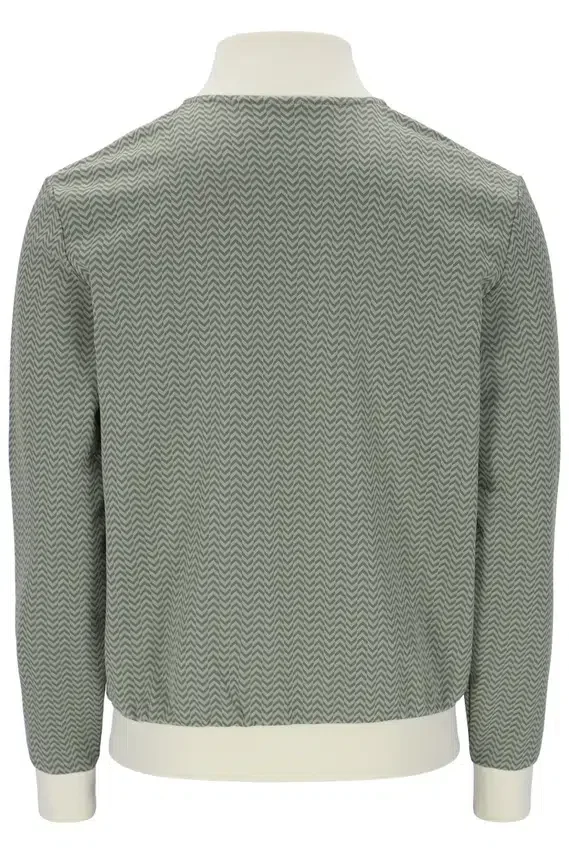 Mathers Herringbone Trainingsjacke in Seeschaum