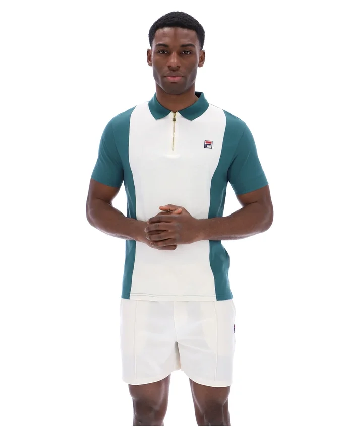 Mediterranea Pierro Zip-Up-Polo