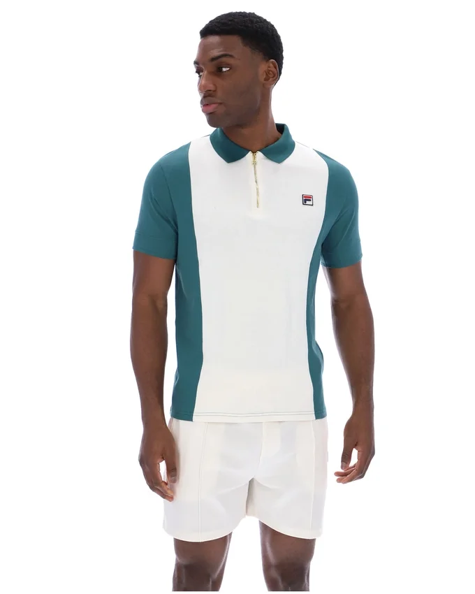 Mediterranea Pierro Zip-Up-Polo