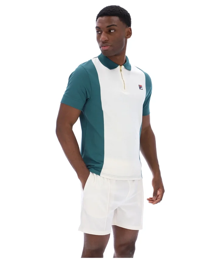 Mediterranea Pierro Zip-Up-Polo