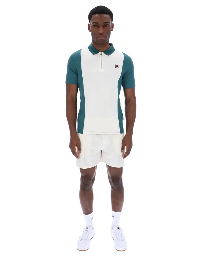 Mediterranea Pierro Zip-Up-Polo