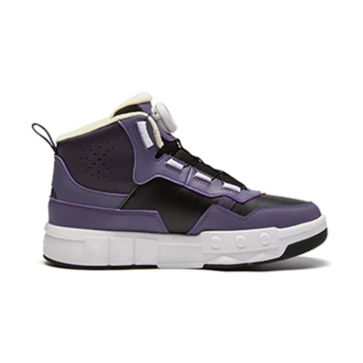 Memphis Board-Skateschuhe „Schwarz-Lila“