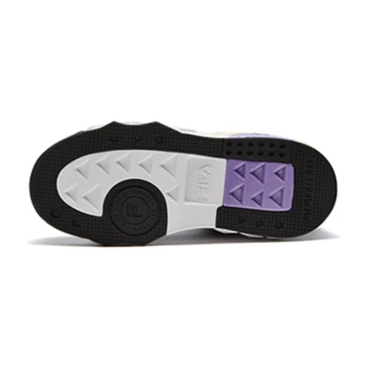 Memphis Board-Skateschuhe „Schwarz-Lila“