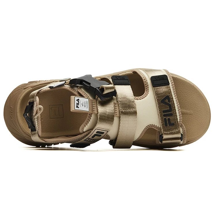 Mihara x Fila Heritage-FHT Fashion Khaki-Sandalen „Cream Light Khaki“
