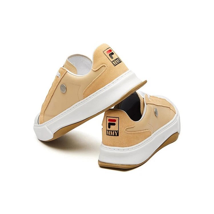 Mihara x Fila Low-Casual-Schuhe Beige