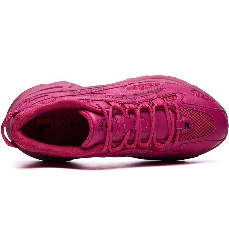 Mihara x Fila Pentera Low-Top-Laufschuhe, rosa