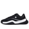 Mihara x Fila T1 Low-Tops mit Polka-Dots, schwarz