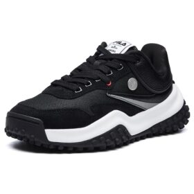 Mihara x Fila T1 Schuhe mit Polka-Dots, schwarz