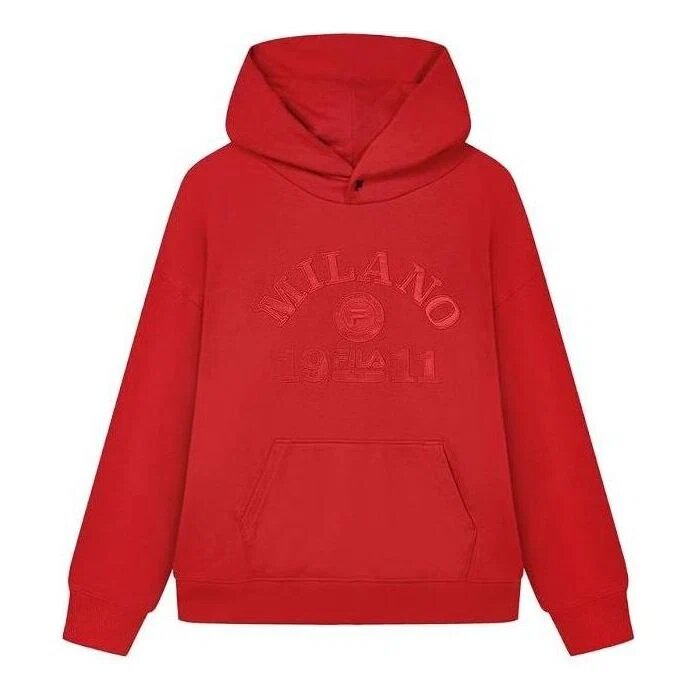 Milano-Hoodie „Rot“