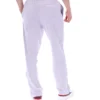 Misty Lilac Fio Velours-Jogginghose mit geradem Bein
