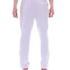Misty Lilac Fio Velours-Jogginghose mit geradem Bein