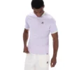 Misty Lilac Marconi Essential Ringer-T-Shirt
