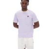 Misty Lilac Marconi Essential Ringer-T-Shirt