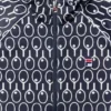 Mitternachtsblaue Trainingsjacke mit Raglanärmeln