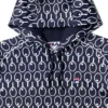 Mitternachtsblauer Hoodie