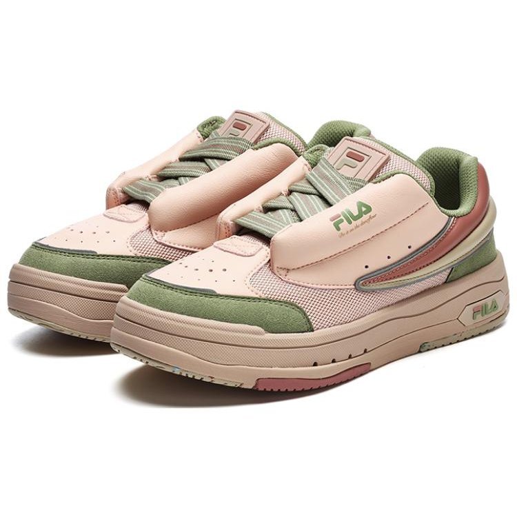 Mix Freizeitschuhe „Beige-Grün“