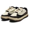 Mix Low Skates „Cream White Black“