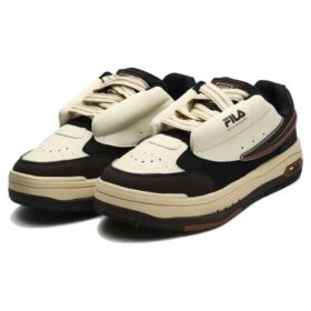 Mix Low Skates „Cream White Black“